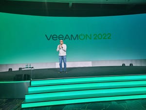 Veeam CEO Anand Eswaran at VeeamON 2022
