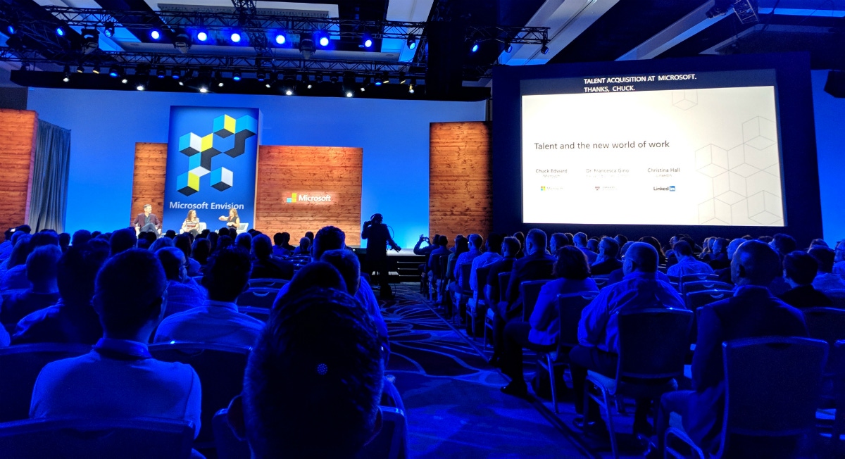 Talent Panel at Microsoft Ignite 2018