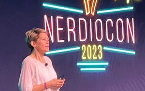 Microsoft's Sharon Schoenborn at NerdioCon 2023