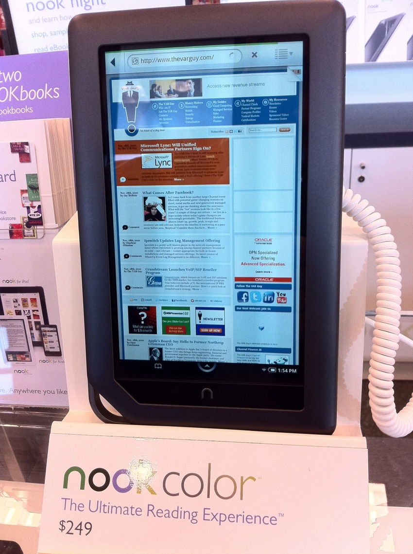 30-Seconds With The Nook Color