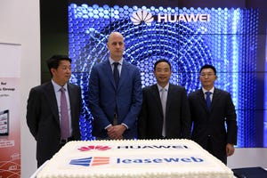 LeaseWeb Operations Director Reneacute Olde Olthof says the company tested Huawei39s server equipment and quotthe performance was extremely goodquot