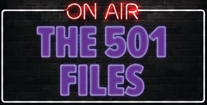 The 501 Files Podcast logo