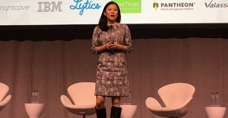 TopBots' Adelyn Zhou at MarTech Conference 2018