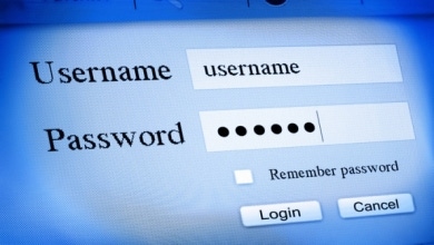 Username Password Sign In Screen