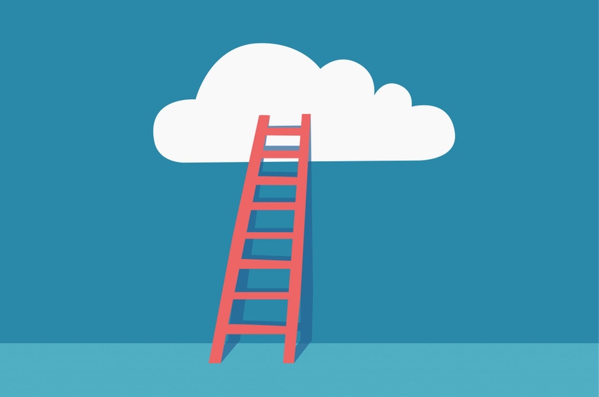 ladder to cloud