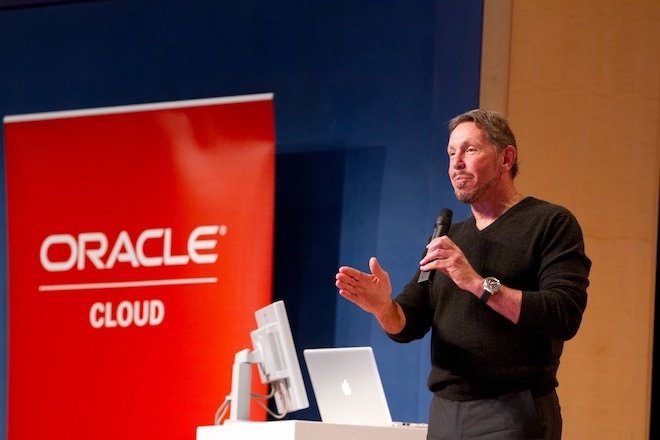 Oracle CEO Larry Ellison says Q2 2014 cloud bookings rose 35 percent