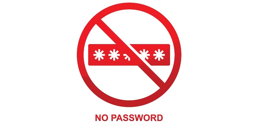 no passwords