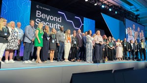 TD Synnex partners see the distributor's employees on stage at Beyond Security.