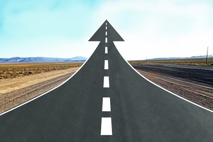 Route Road Arrow Route Road Arrow