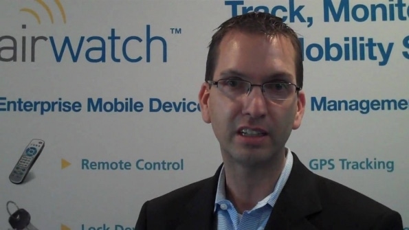 AirWatch CEO John Marshall says mobility framework doesnt need full device management to secure corporate applications and data