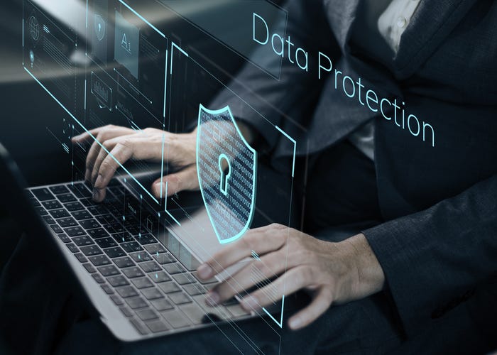 Data protection at keyboard Data protection at keyboard