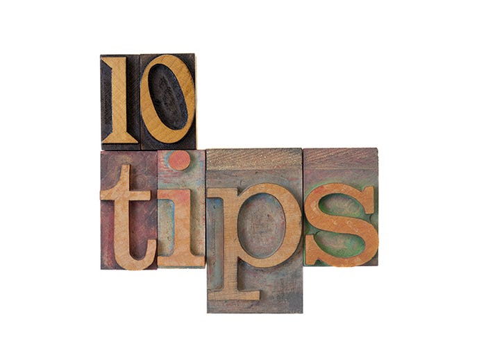 10 tips blocks