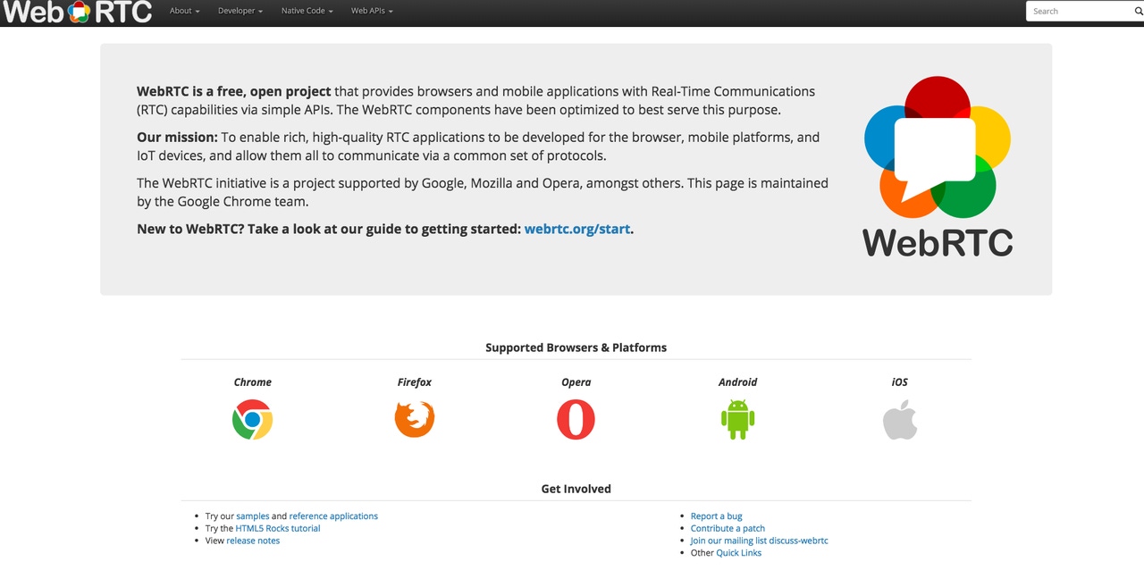 WebRTC Disruptive Technology with Revenue Potential or It Just Sucks