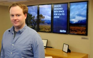 Datto Founder and CEO Austin McChord says Alto can help MSPs promote backup to smaller businesses
