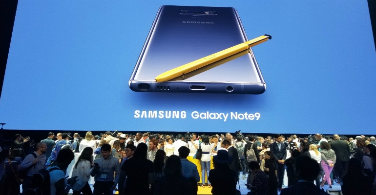 Samsung's Galaxy Note9 Launch Event in NYC, Aug. 9, 2018