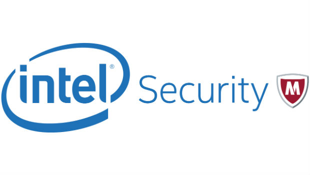 Intel Securiity McAfee logo