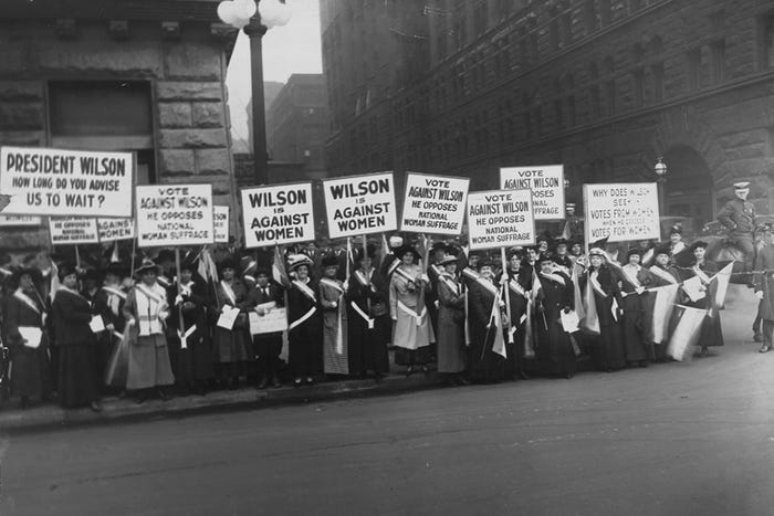 Women's Equality Suffragettes