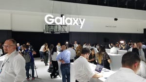 Banner at Samsung Galaxy Unpacked 2018