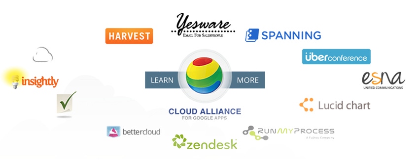 Zendesk Esna and UberConference join founding members BetterCloud Insightly Fujitsu RunMyProcess Smartsheet and Spanning as well as Harvest Lucidchart