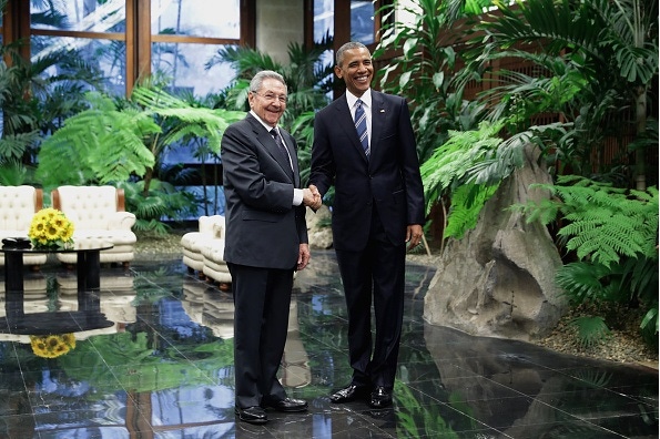 President Barack Obama meets Cuban President Raul Castro in Havana