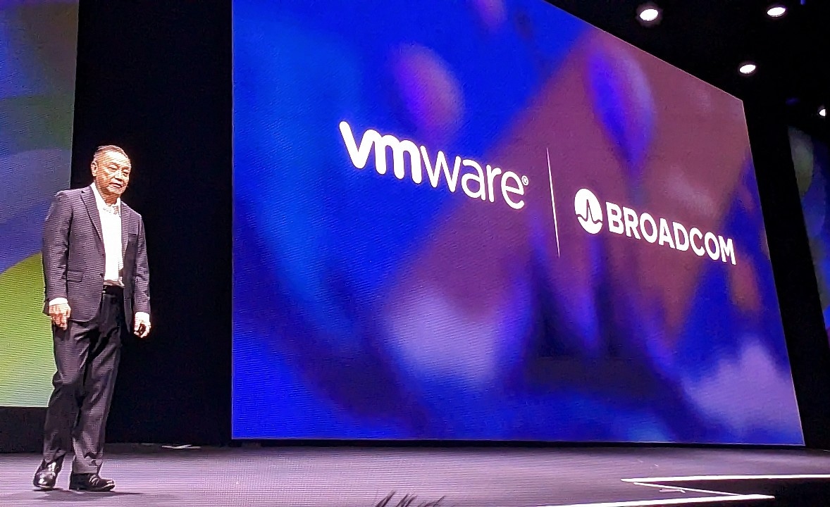 Broadcom-VMware hot topic for Broadcom CEO Hock Tan at VMware Explore Barcelona 2023.