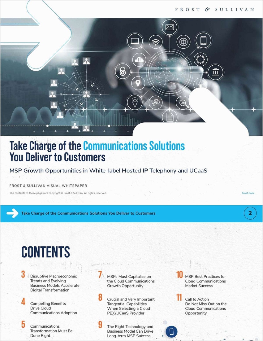Take Charge of the Communication Solutions You Deliver to Customers
