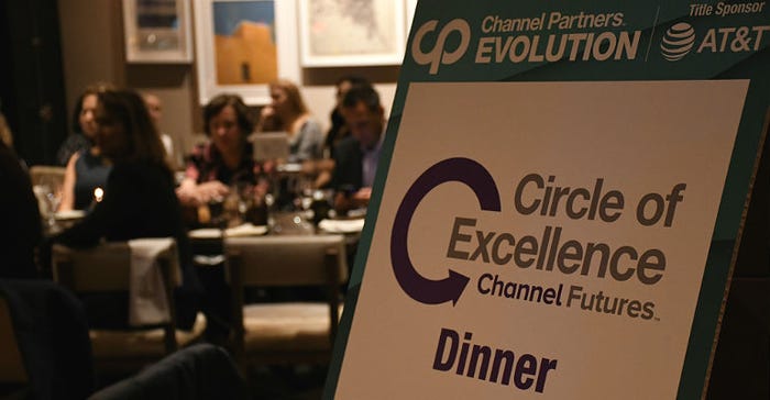 Channel Futures' Circle of Excellence Sign Channel Futures' Circle of Excellence Sign