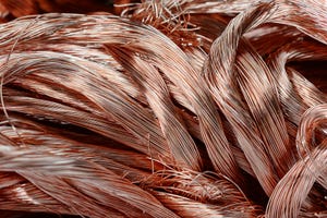 Copper Wire Pile