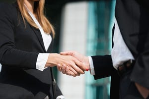 Corporate Handshake
