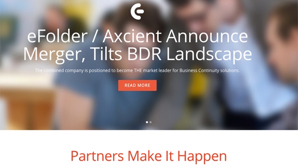 Work Starts to Combine eFolder Axcient Into Business Continuity Giant