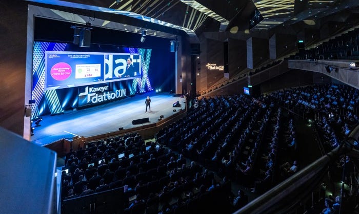 Kaseya CEO Fred Voccola at DattoCon Europe Kaseya CEO Fred Voccola at DattoCon Europe