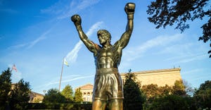 Rocky-statue