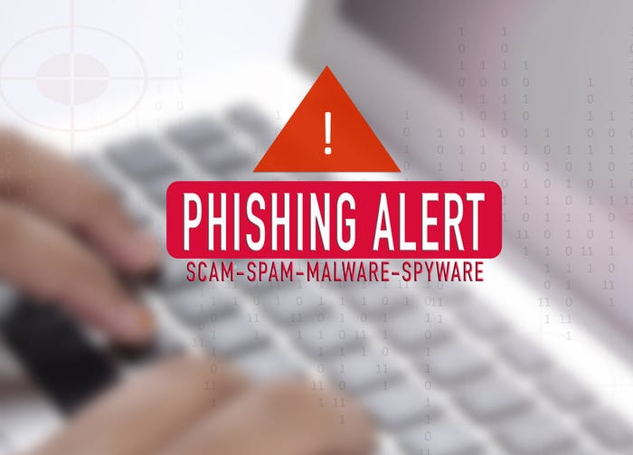 Phishing alert Phishing alert