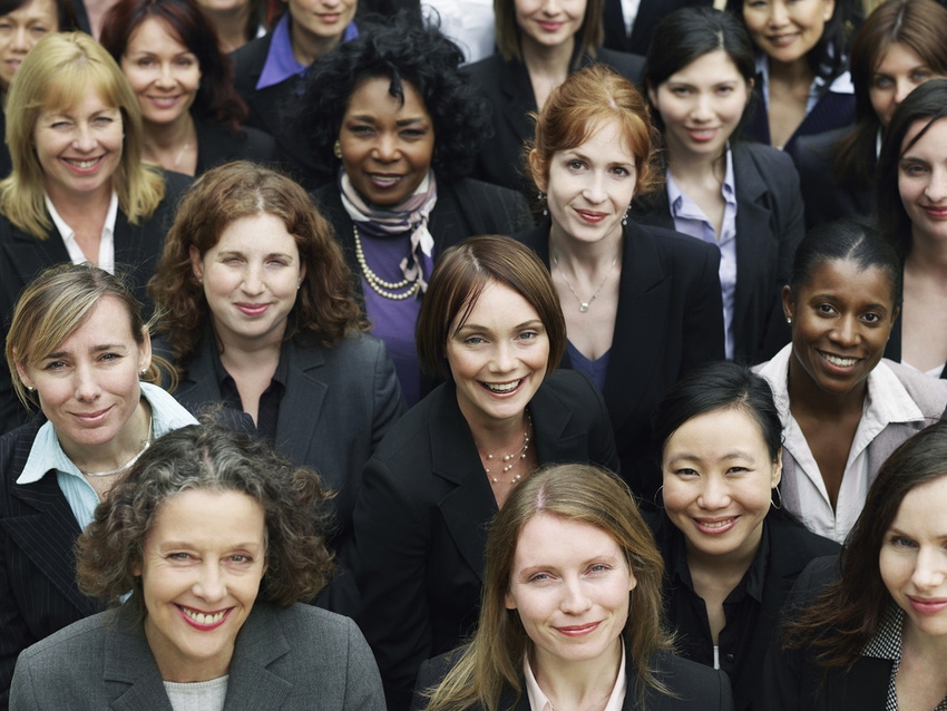 Multiethnic businesswomen