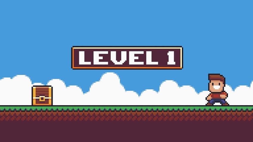 Level 1 on video game