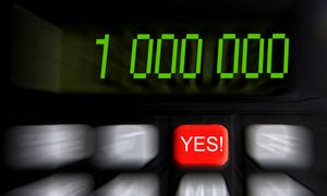 One Million on Calculator