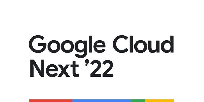 Google Cloud Next 22 logo
