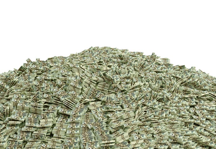 Pile of cash Pile of cash