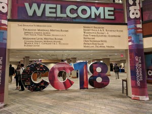 Welcome sign at ChannelCon 2018