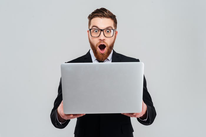 Surprised Businessman Surprised Businessman
