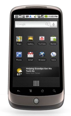 Google Nexus One Launches With Android 2.1