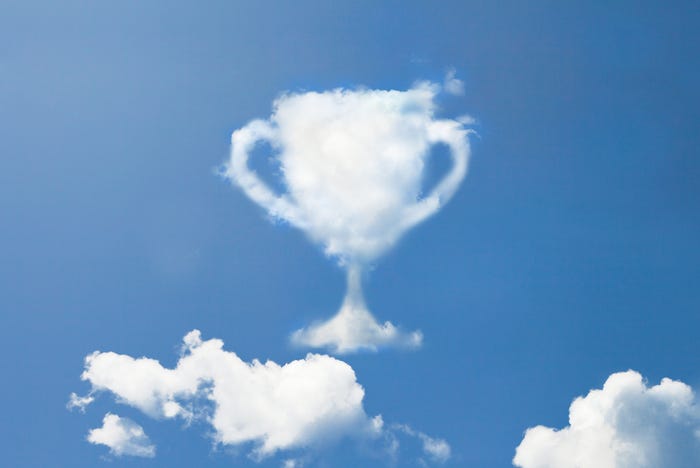 Cloud trophy