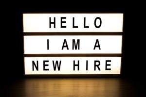 Hello I am a new hire