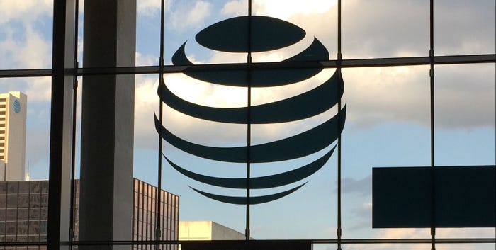 AT&T Logo at Partner Exchange Summit 2017