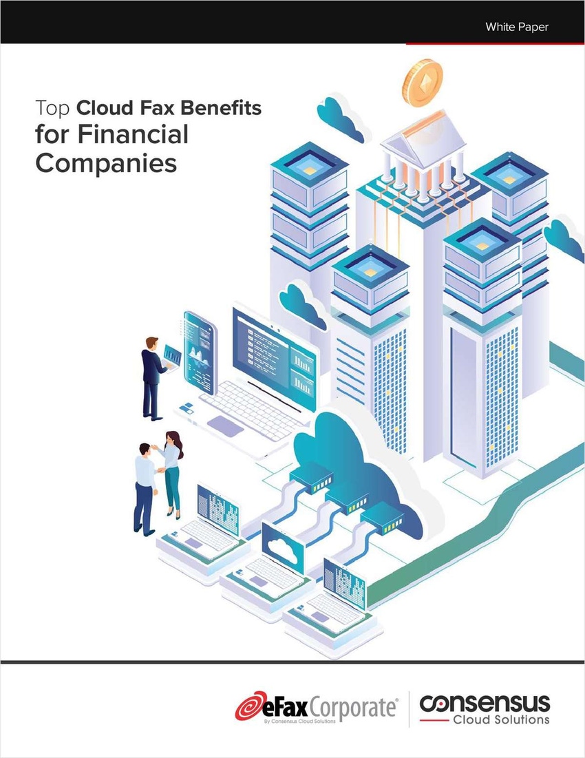 Top Cloud Fax Benefits for Financial Companies