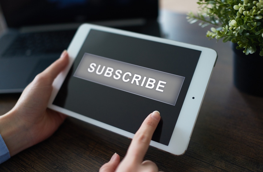 Subscribe on Tablet