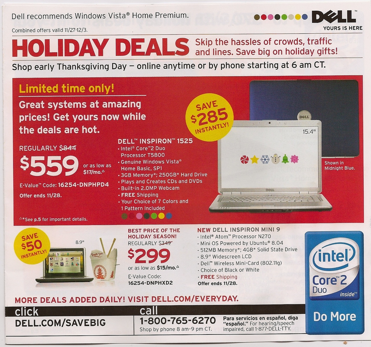 Holiday Special: Dell Ubuntu Linux Netbooks At $299