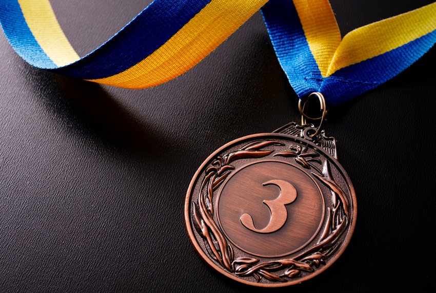 Third Place, Bronze medal