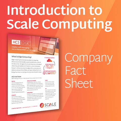 Scale Computing - Relentlessly Simplifying IT Infrastructure