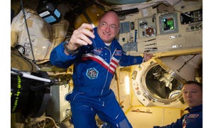 Scott Kelly in Space